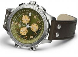 Khaki Aviation X-Wind GMT H77932560