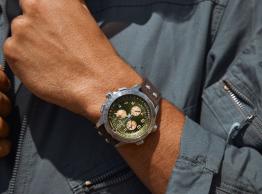 Khaki Aviation X-Wind GMT H77932560