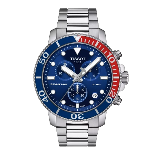 Seastar 1000 Quartz chronograph T120.417.11.041.03